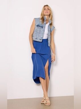 Cloth & Stone Alice Smocked Skirt